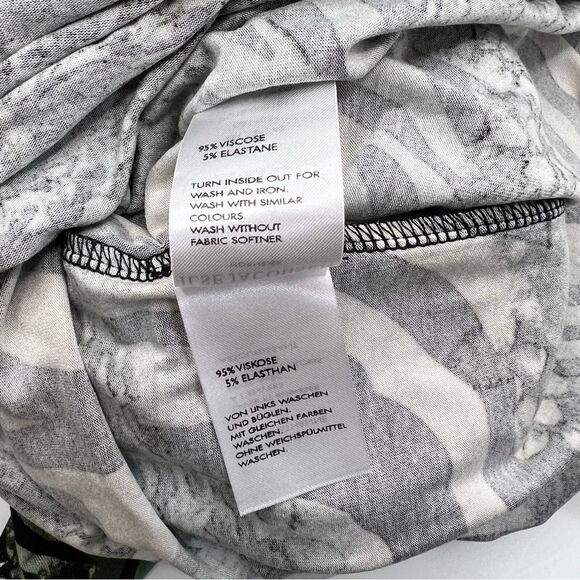 Ilse Jacobsen Animal Print Belted Long Sleeve Jersey Dress - Picture 6 of 8